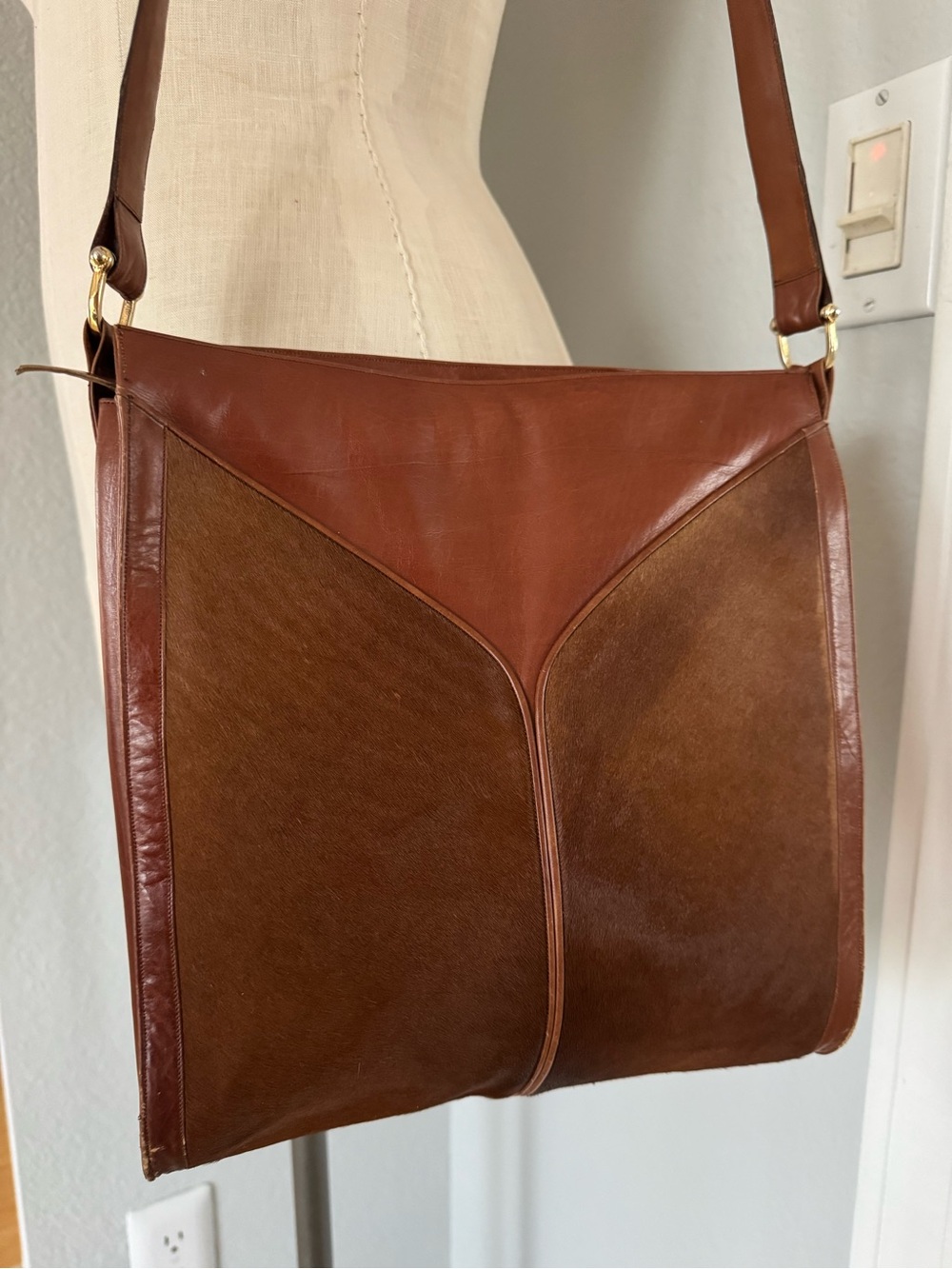 Leather Cow Hide Bag *PROJECT*